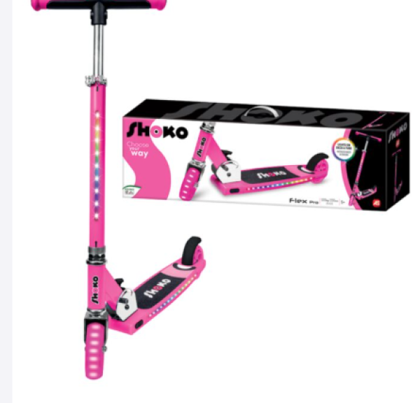 SHOKO SCOOTER FLEX PRO ΦΟΥΞΙΑ (ΚΙΝΑ)