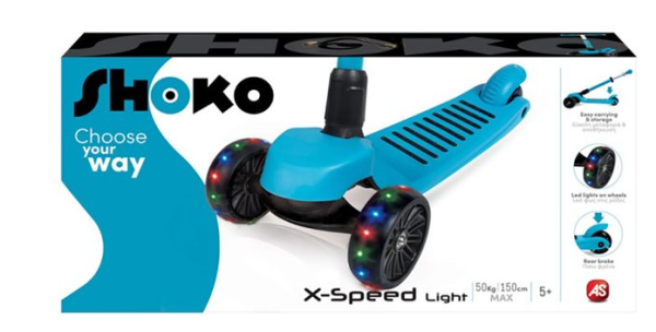 SHOKO SCOOTER XSPEED ΜΠΛΕ (ΚΙΝΑ)
