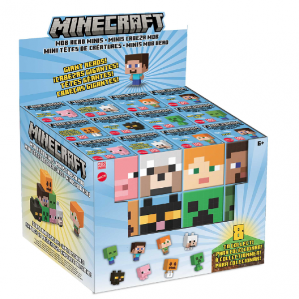 MINECRAFT-MOB HEAD MINI ΦΙΓΟΥΡΕΣ