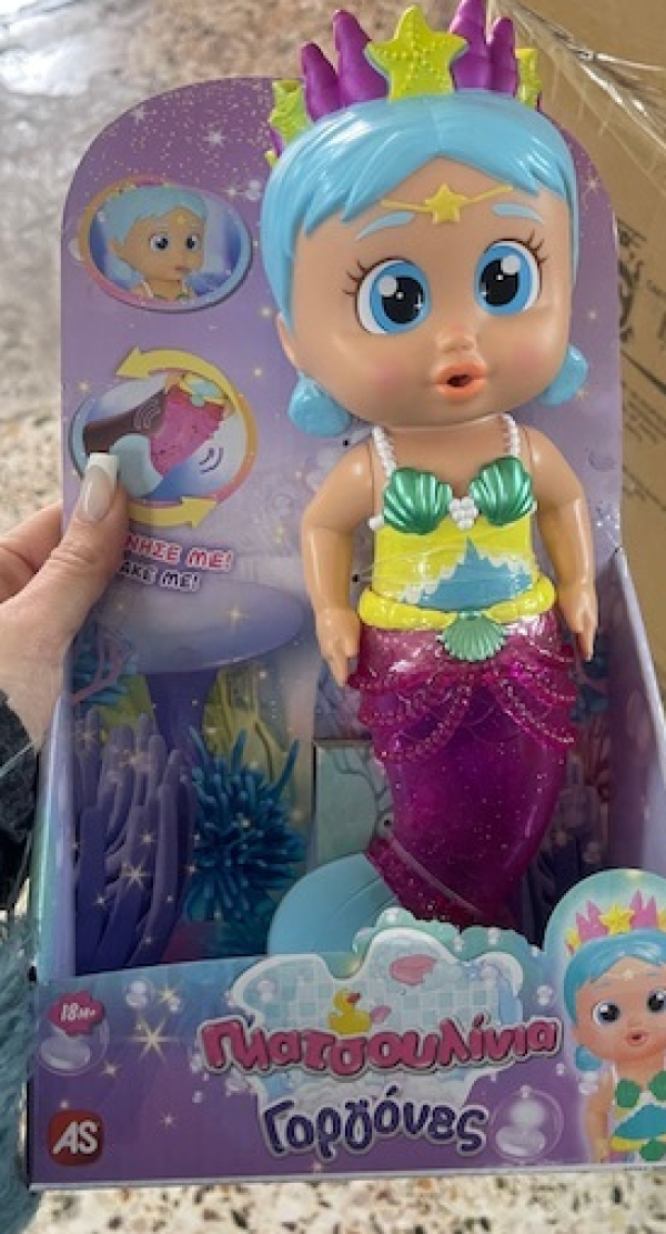 ΚΟΥΚΛΑ ΜΠΑΝΙΟΥ ΠΛΑΤΣΟΥΛΙΝΙΑ ΓΟΡΓΟΝΕΣ ΛΑΜΠΕΡΗ ΟΥΡΑ W2 (ΚΙΝΑ)