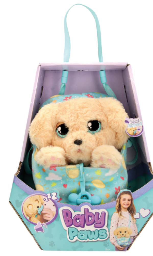 ΧΝΟΥΔΩΤΑ ΣΚΥΛΑΚΙΑ BABY PAWS WAVE 3 (ΚΙΝΑ)