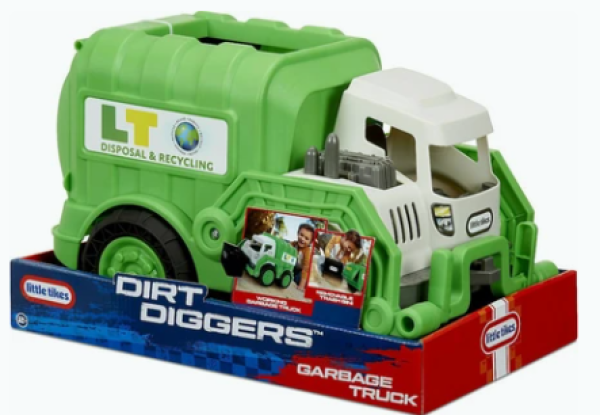 L.TIKES DIRT DIGGER REAL WORKING GARBAGE TRUCK (ΟΛΛΑΝΔΙΑ)