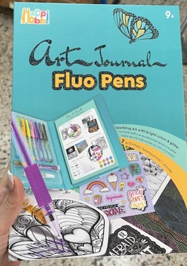 HAPPI HOBBI ART JOURNAL FLUO ΣΤΥΛΟ
