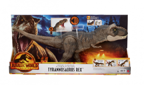 J.WORLD ΝΕΟΣ T-REX ΠOY ΧΤΥΠΑ & ΚΑΤΑΒΡΟΧΘΙΖΕΙ