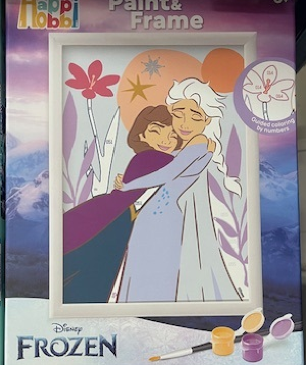 HAPPI HOBBI PAINT & FRAME FROZEN