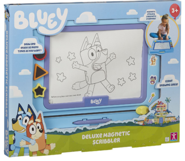 BLUEY DELUXE ΠΙΝΑΚΑΣ ΓΡΑΨΕ-ΣΒΗΣΕ (ΚΙΝΑ)