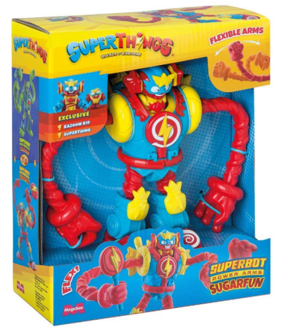 SUPERTHINGS SUPERBOT POWER ARMS ME ΦΙΓΟΥΡΕΣ TRASHER (ΙΣΠΑΝΙΑ)