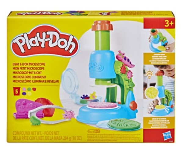 PLAY-DOH LIGHT AND LOOK MICROSCOPE (KINA)