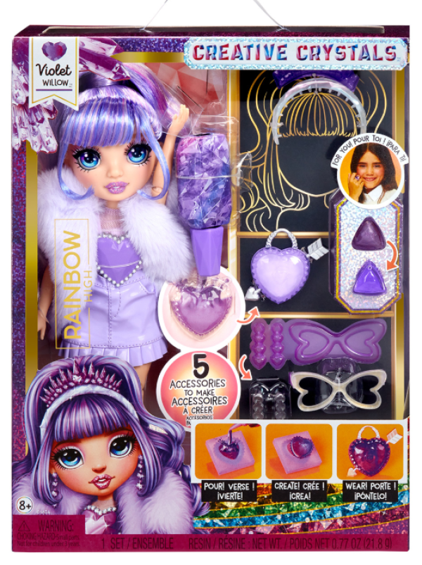 RAINBOW HIGH ΚΟΥΚΛΑ ΜΟΔΑΣ CRYSTAL-ΣΤΑΝΤ 12τεμ.(ΟΛΛΑΝΔΙΑ)