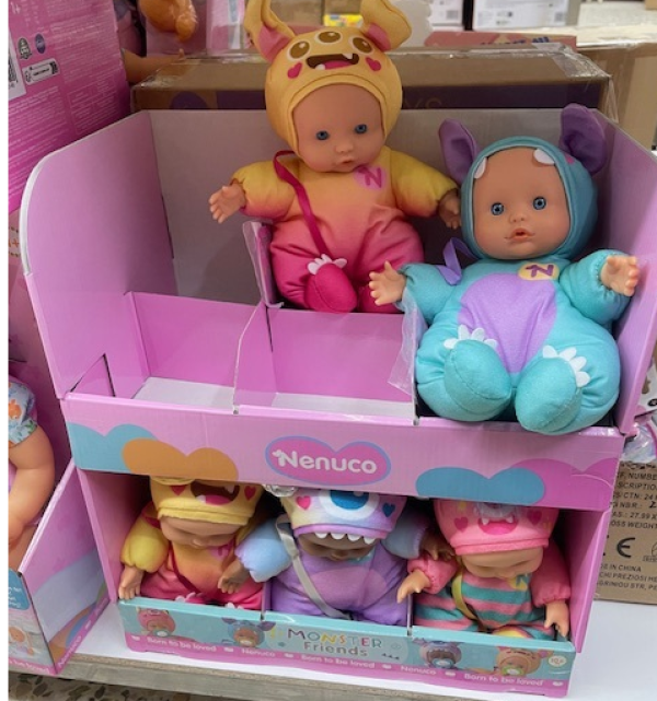 NENUCO ΜΩΡΑΚΙΑ ΦΑΤΣΑΚΙΑ ΣΤΑΝΤ 12τεμ.(ΚΙΝΑ)