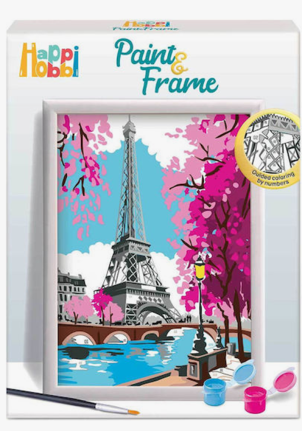 HAPPIHOBBI PAINT&FRAME SPRING PARIS