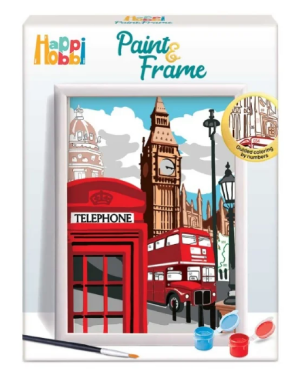 HAPPIHOBBI PAINT&FRAME MAJESTIC LONDON