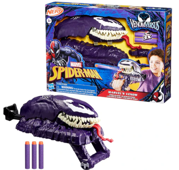 SPIDER-MAN VENOMVERSUS VENOM STRIKE BLASTER (KINA)