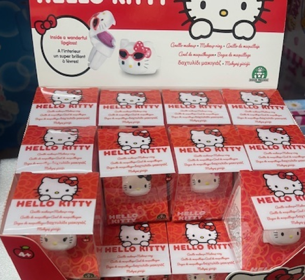 HELLO KITTY ΔΑΧΤΥΛΙΔΙ ASST.-5 σχεδια,ΣΤΑΝΤ 24τεμ.(KINA)