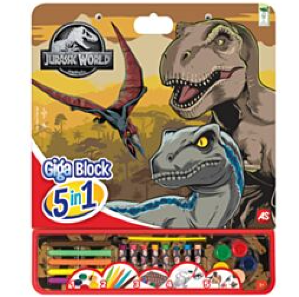 G.BLOCK 5 ΣΕ 1 JURASSIC WORLDΣΕΤ,ΣΕΤ ΖΩΓΡ/ΚΗΣ (ΚΙΝΑ)