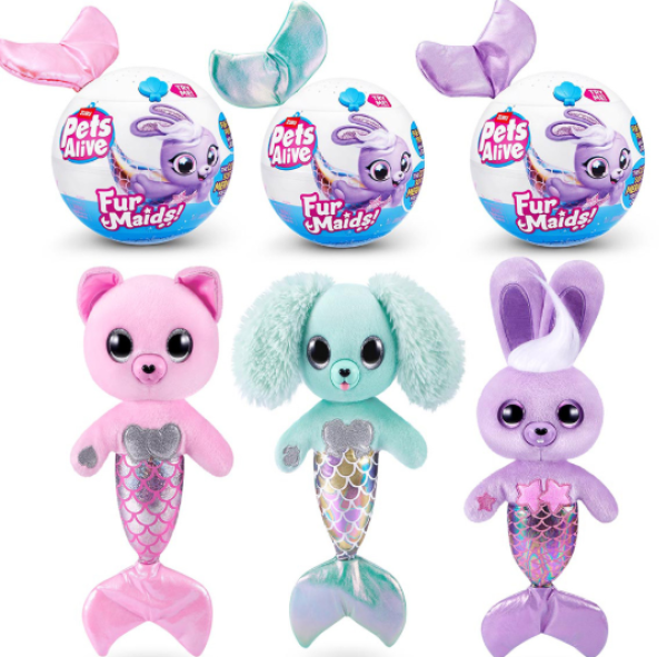 ZURU PETS ALIVE ΓΟΡΓΟΝΑ FURMAIDS 3σχ.(CH)