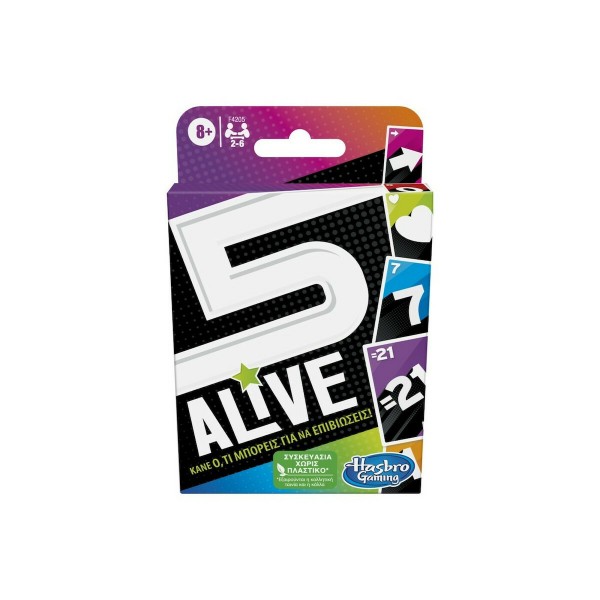 FIVE ALIVE CARD GAME
