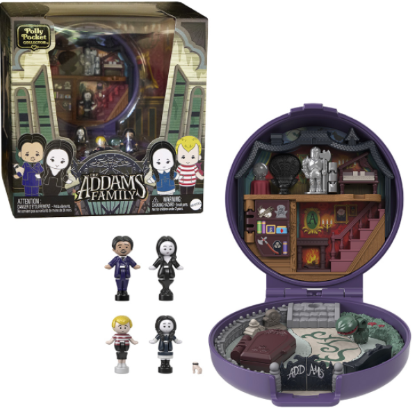 POLLY POCKET COLLECTOR-ADDAMS FAMILY
