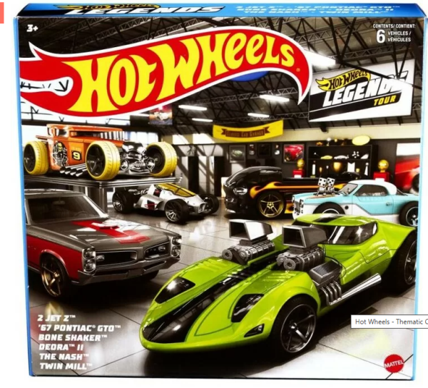 HOT WHEELS AYT/KIA-HW LEGENDS ΣΕΤ ΤΩΝ 6