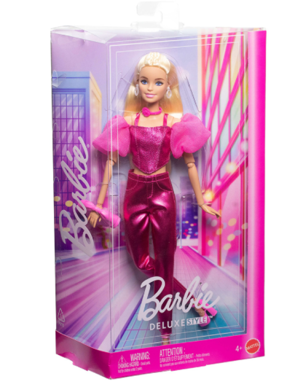 BARBIE DLX STYLE METALLICS-ΡΟΖ ΦΟΡΕΜΑ