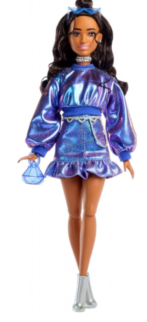 BARBIE DLX STYLE METALLICS-ΜΠΛΕ ΣΥΝΟΛΟ