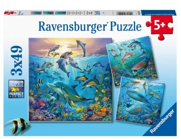 Παζλ 3χ49 τεμ.Στον Ωκεανό (ΤΣΕΧΙΑ)