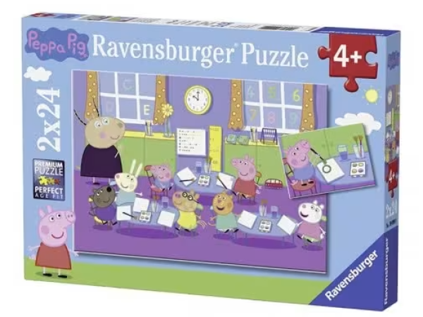 Παζλ 2χ24 τεμ.Πέππα το Γουρουνάκι (ΤΣΕΧΙΑ)