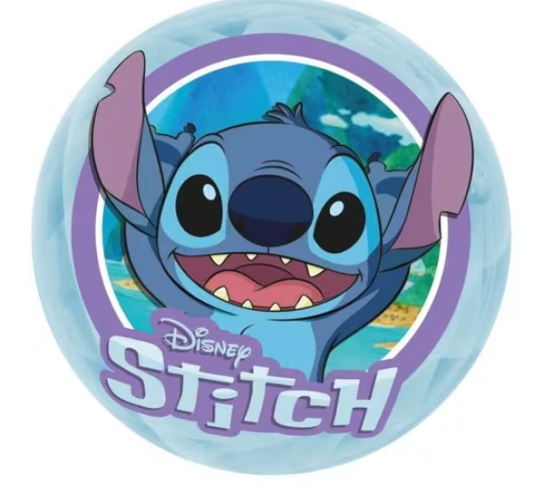 LIGHT UP BALL 100mm STITCH ΣΕ DISPLAY (KINA)