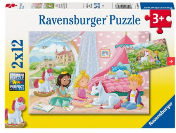 ΠΑΖΛ 2χ12 τεμ.Πριγκιπισσα & Ιπποτεs (ΤΣΕΧΙΑ)