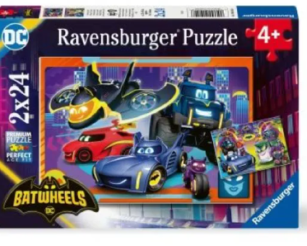 ΠΑΖΛ 2χ24 τεμ.Batwheels (ΤΣΕΧΙΑ)