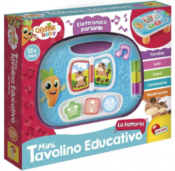 CAROTINA BABY MINI TABLE WITH FARM