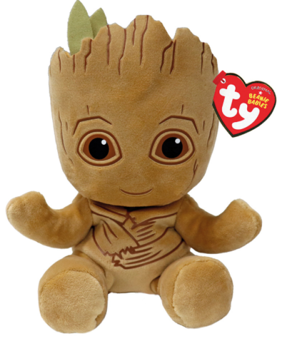 BEANIE BABIES GROOT 15εκ.,ΧΝΟΥΔΩΤΟ (ΚΙΝΑ)