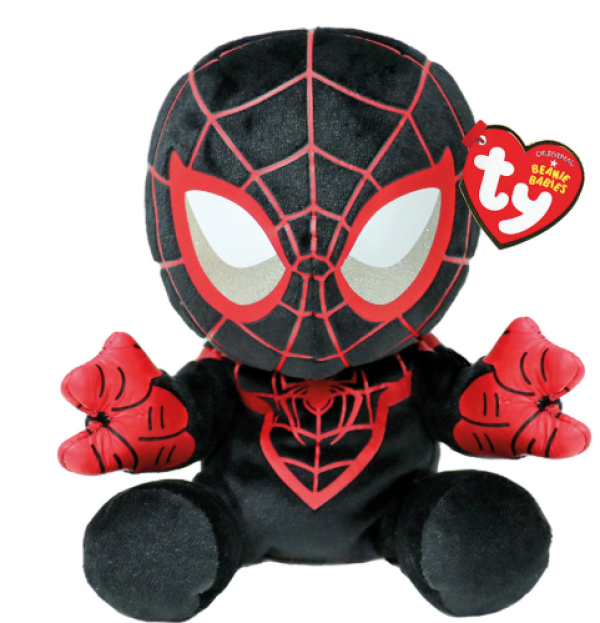 BEANIE BABIES MILES MORALES 15εκ.,ΧΝΟΥΔΩΤΟ (ΚΙΝΑ)