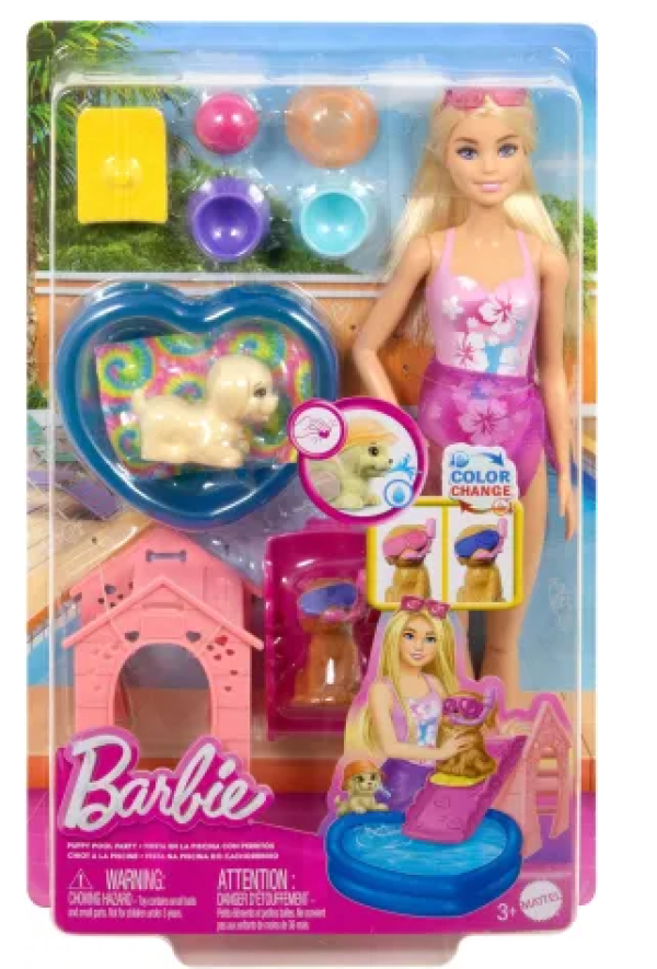 BARBIE POOL PARTY ΜΕ ΚΟΥΤΑΒΑΚΙΑ