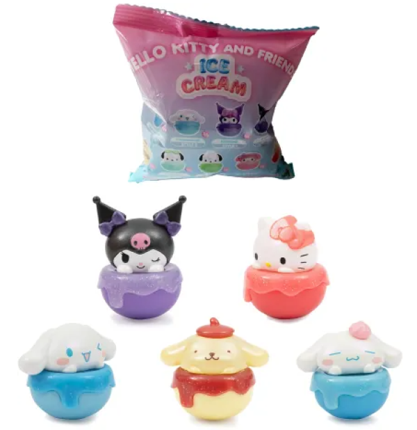 HELLO KITTY-ΦΙΓΟΥΡΑ 4εκ.ICE CREAM-ΣΤΑΝΤ 18τεμ.(ΚΙΝΑ)