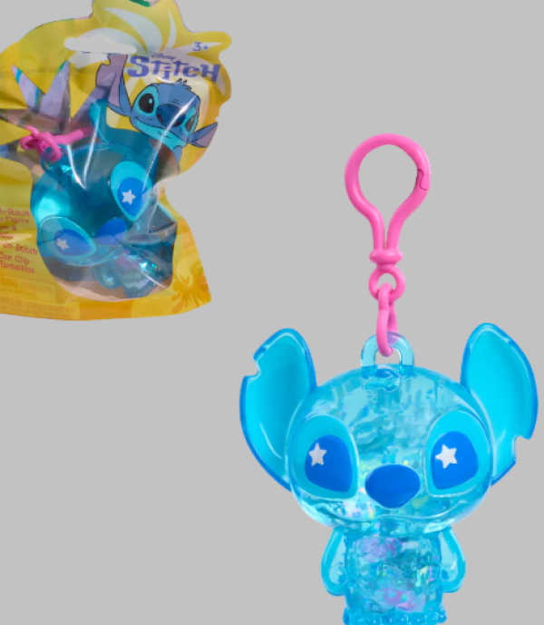 STITCH ΦΙΓΟΥΡΑ ΓΚΛΙΤΕΡ-ΜΠΡΕΛΟΚ 5εκ.ΣΕ ΣΑΚΟΥΛΑΚΙ,ΣΤΑΝΤ 12τεμ.(ΚΙΝΑ)