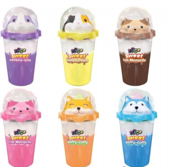 ΧΛΑΠΑΤΣΑ SLIMY SOFT & SQUISHY-ΣΤΑΝΤ 16τεμ.(KINA)