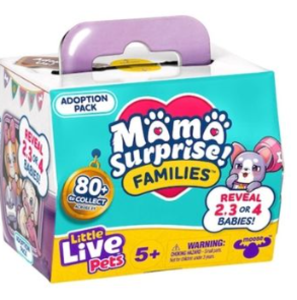 L.LIVE PETS MAMA SURPRISE FAMILIES PUPPY ADOP-ΣΤΑΝΤ 18τεμ.(KINA)