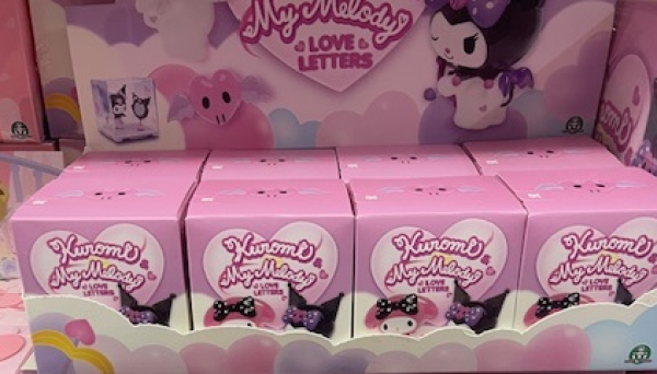 HELLO KITTY MINI BOX KUROMI & MY MELODY 6,5εκ.-ΣΤΑΝΤ 8τεμ.(KINA)
