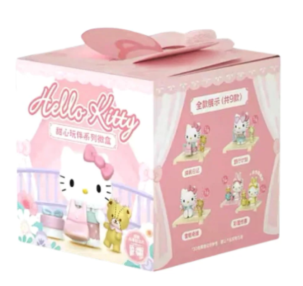 HELLO KITTY MINI BOX SWEETHEART PLAYMATE 6,5εκ.-ΣΤΑΝΤ 8τεμ.(KINA)