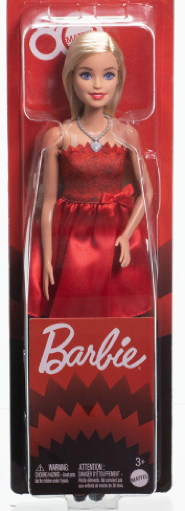 BARBIE ΚΟΚΚΙΝΟ ΦΟΡΕΜΑ-MATTEL 80 ΧΡΟΝΙΑ