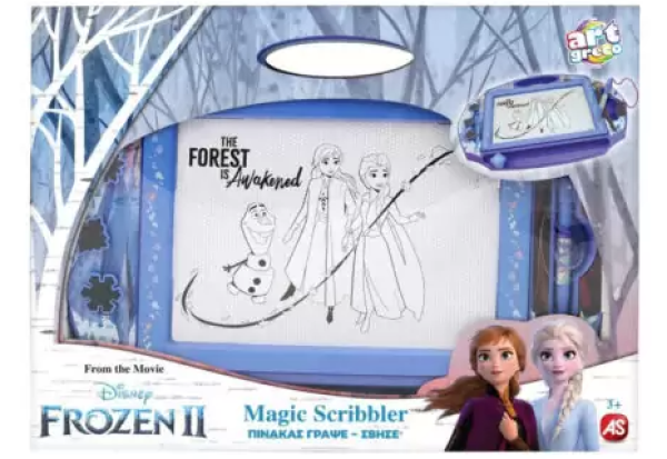 ΠΙΝΑΚΑΣ ΓΡΑΨΕ ΣΒΗΣΕ FROZEN ΜΕΣΑΙΟΣ (ΚΙΝΑ)