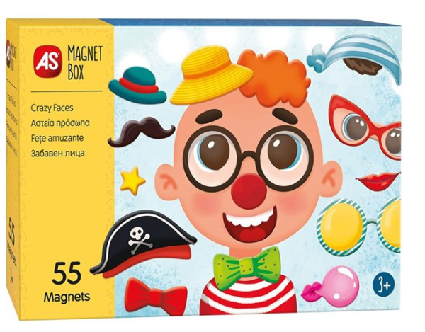 HAPPIHOBBI MAGNET-ΑΣΤΕΙΑ ΠΡΟΣΩΠΑ (ΚΙΝΑ)