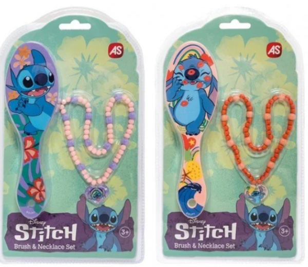 ΒΟΥΡΤΣΑ ΜΕ ΚΟΛΙΕ STITCH,ASSORM.-2σχεδια(ΚΙΝΑ)