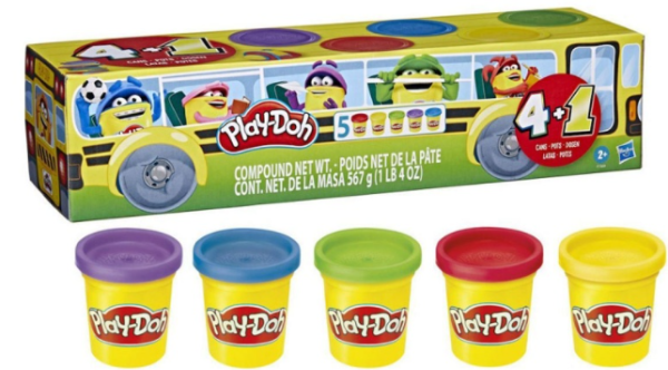 PLAY-DOH BACK TO SCHOOL 5 PACK (KINA)