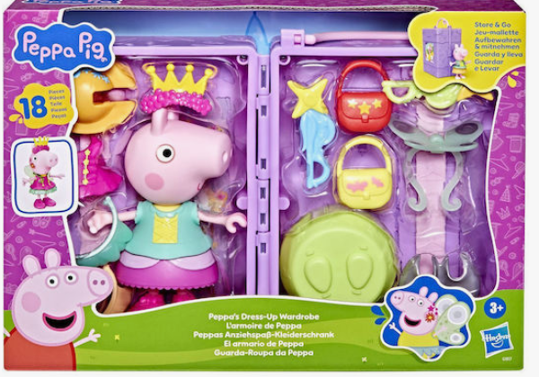 PEPPA PIG PEP PEPPAS DRESS UP WARDROBE (KINA)