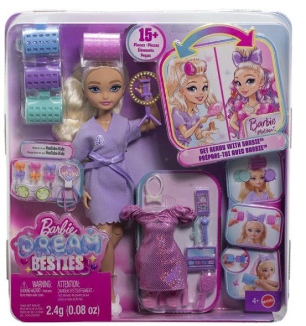 BARBIE DREAM BESTIES/GRWM-BRB MALIBU