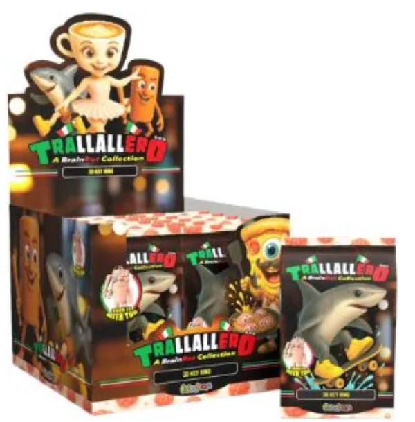 BRAINROT KEYRINGS FIGURES-ΣΤΑΝΤ 12 τεμ.