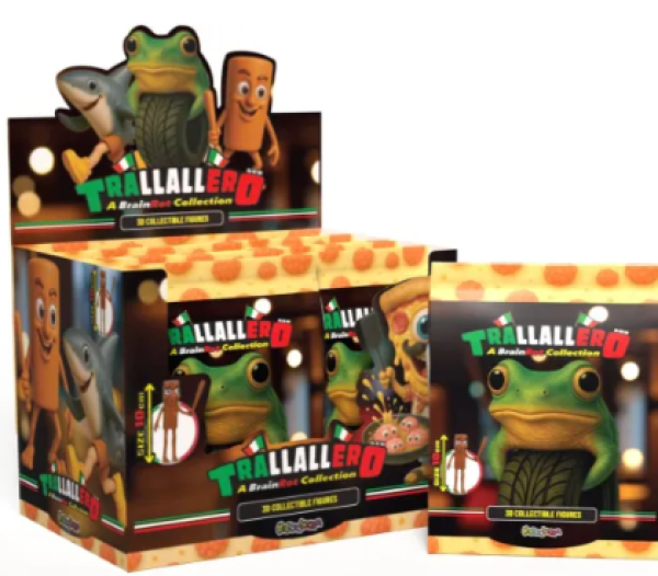 BRAINROT 3D FIGURES-ΣΤΑΝΤ 8 τεμ.