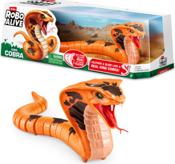 ZURU ROBO ALIVE COBRA 45εκ.(KINA)